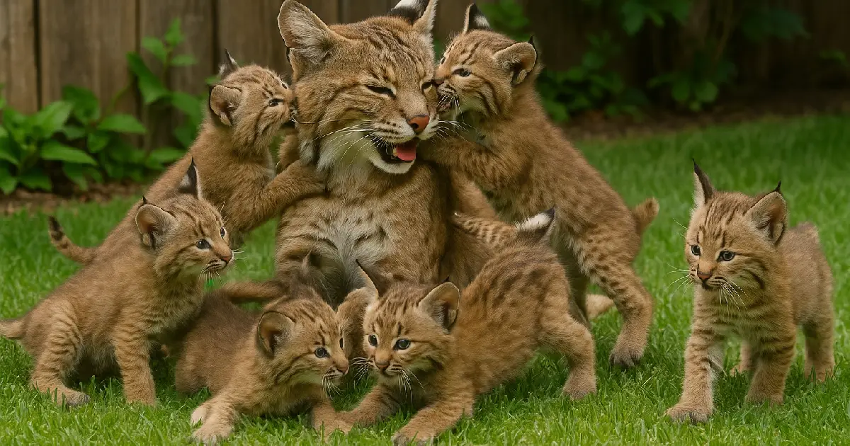 Lioness Lola gave birth to triplet cubs at Chelyabinsk . (Video)